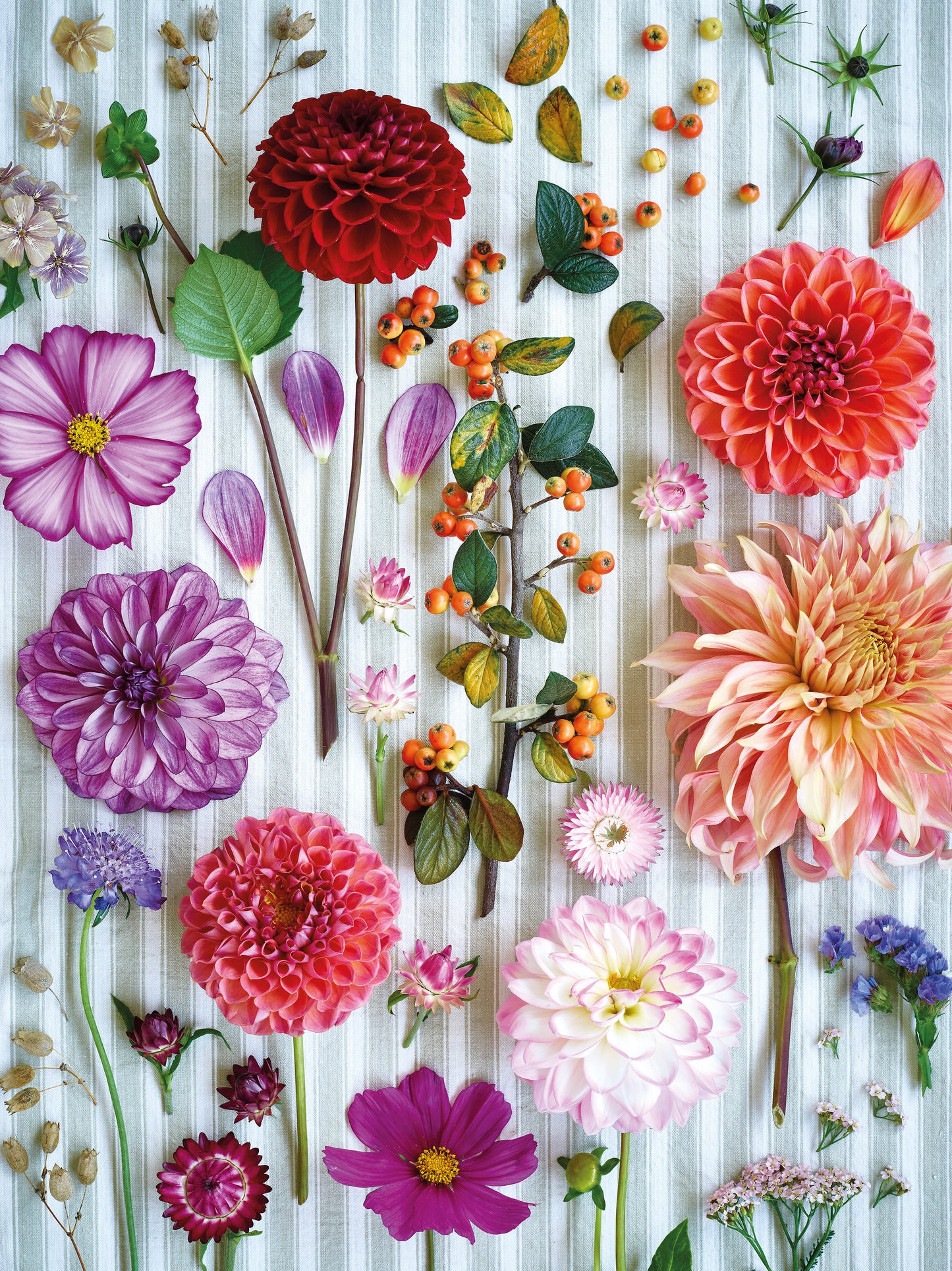 'British Grown Cut Flowers' Greetings Card