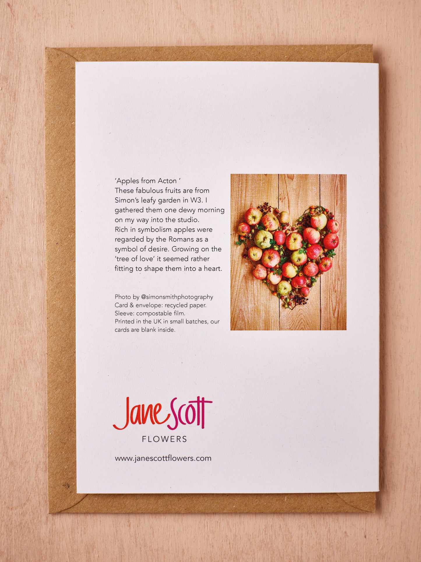 'Apples from Acton' Greetings Card