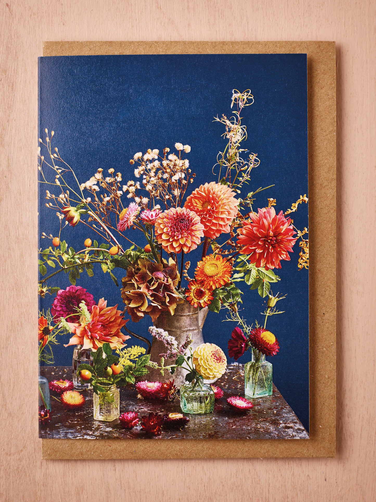 'Autumn Tablescaping' Greetings Card