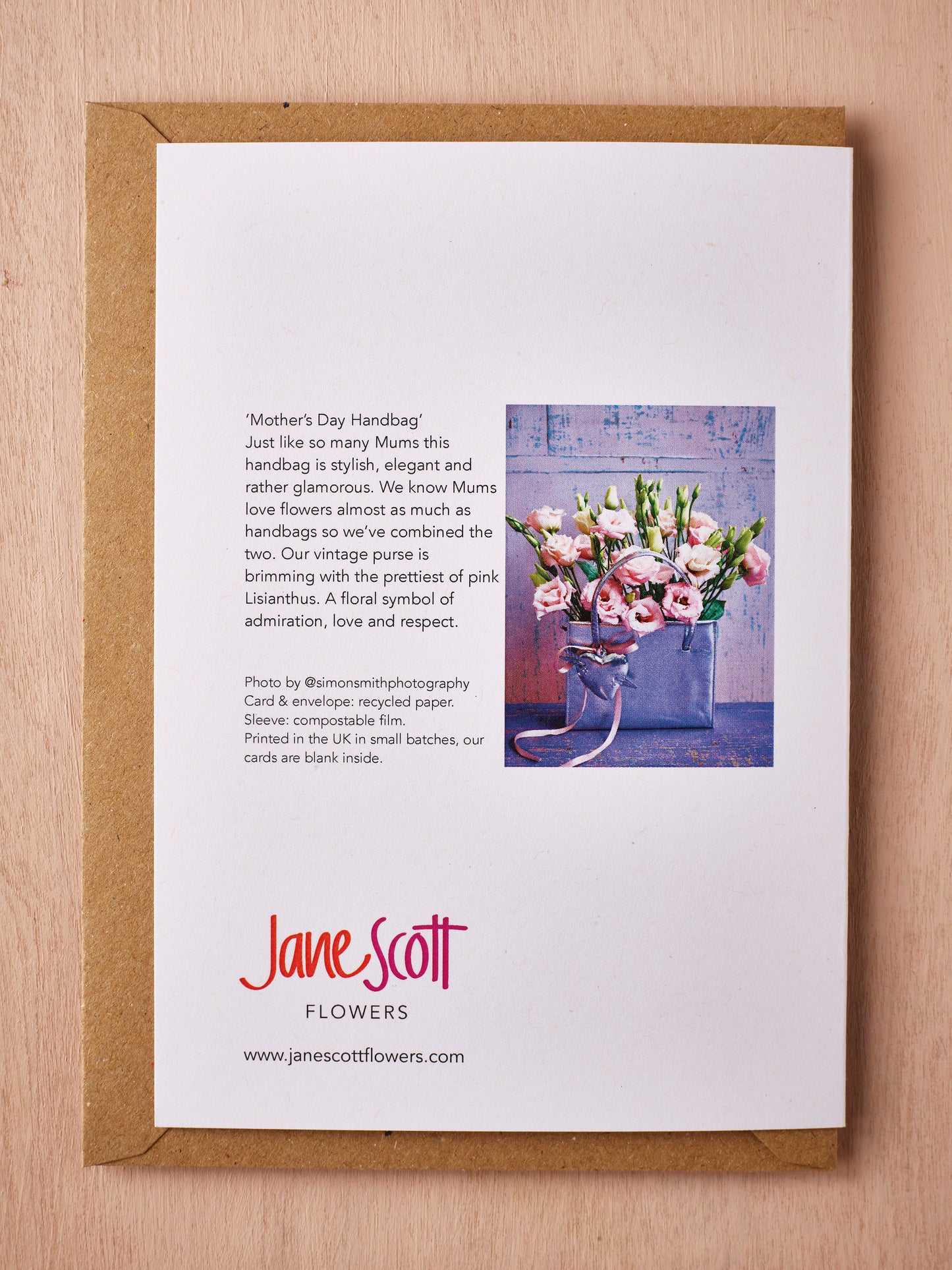 'Mother's Day Handbag' Card