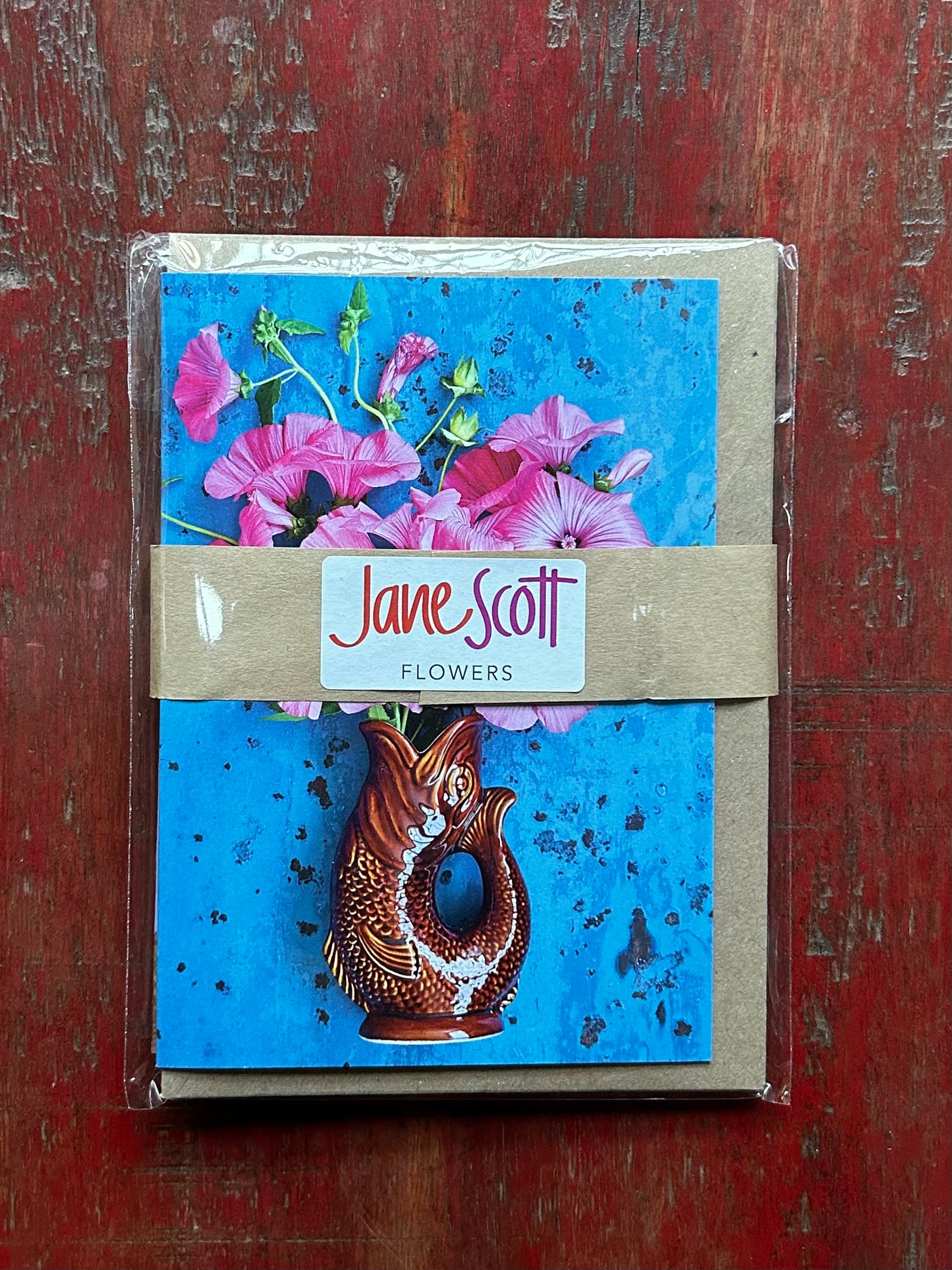 Set of 4 Pretty and Playful Cards