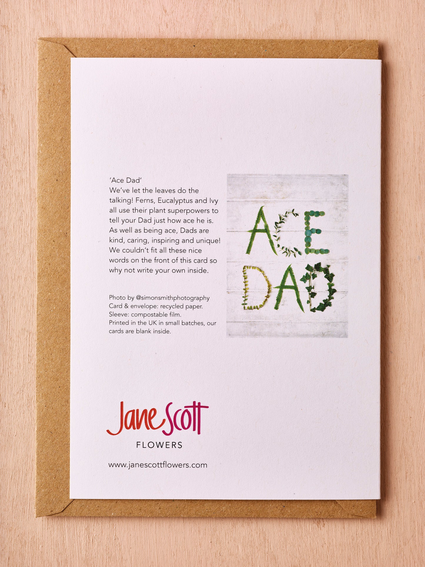 'Ace Dad' Greetings Card