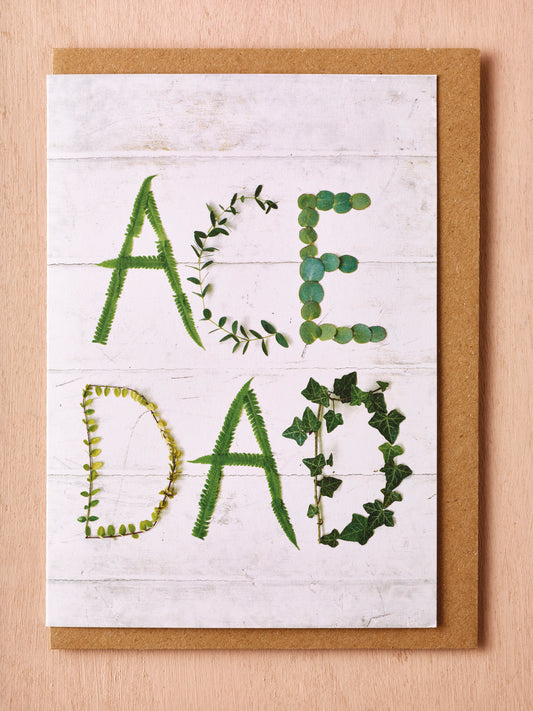 'Ace Dad' Greetings Card