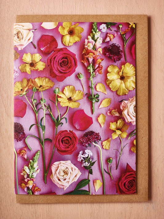 'Fortescue Road Garden' Greetings Card