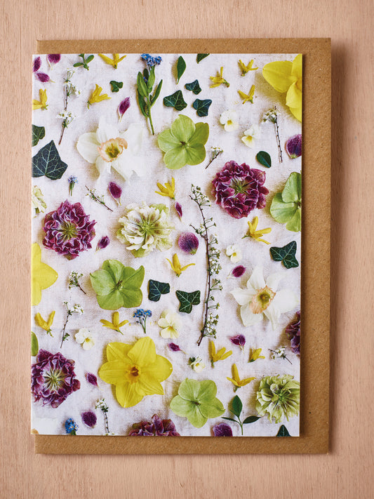 'From Our Spring Garden' Greetings Card