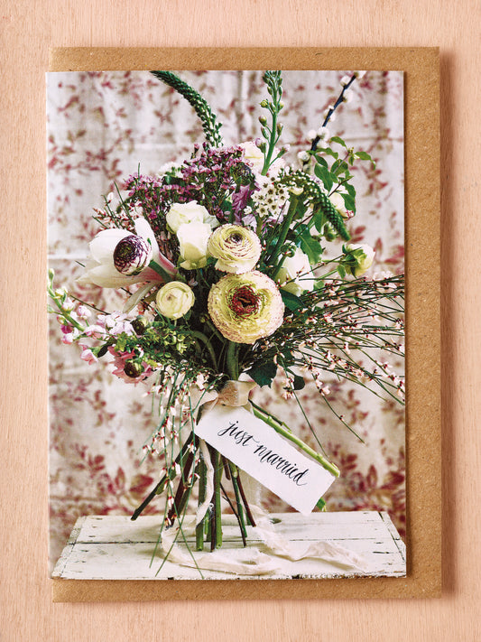 'Just Married' Card