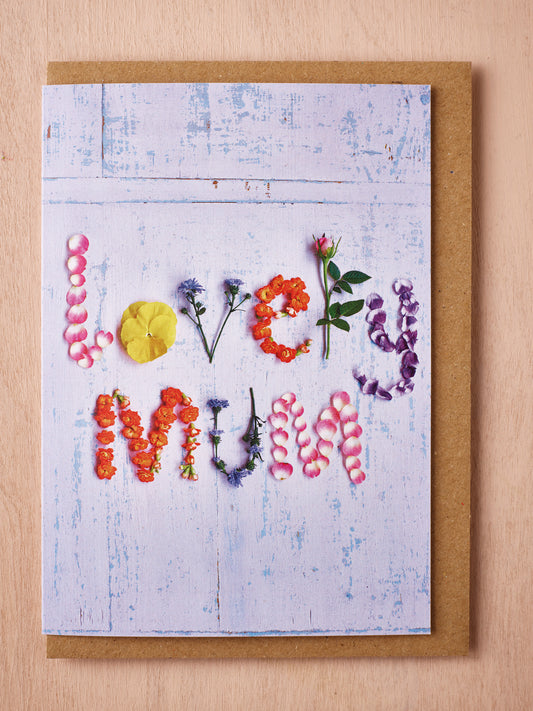 'Lovely Mum' Card