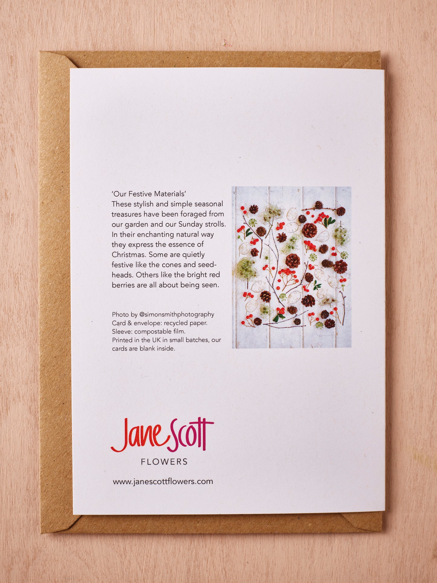 'Our Festive Materials' Christmas Cards