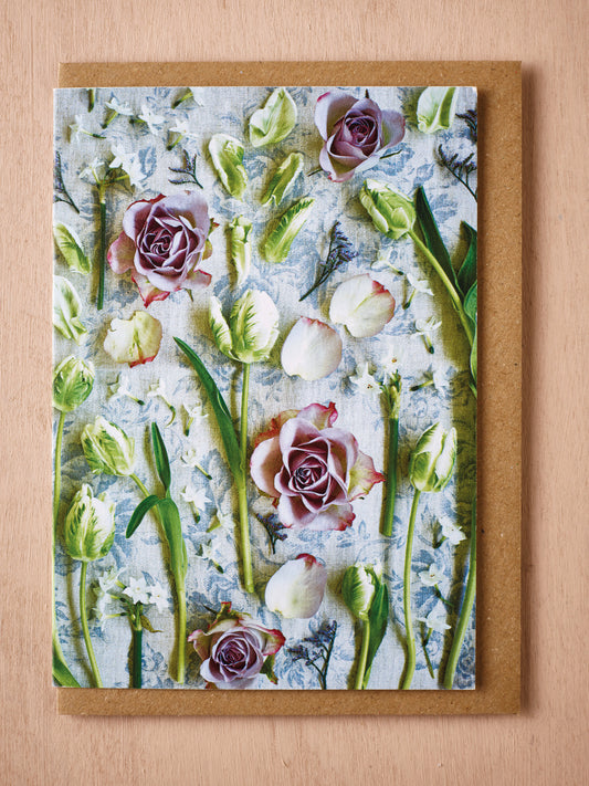 'Spring Floral Appreciation' Greetings Card