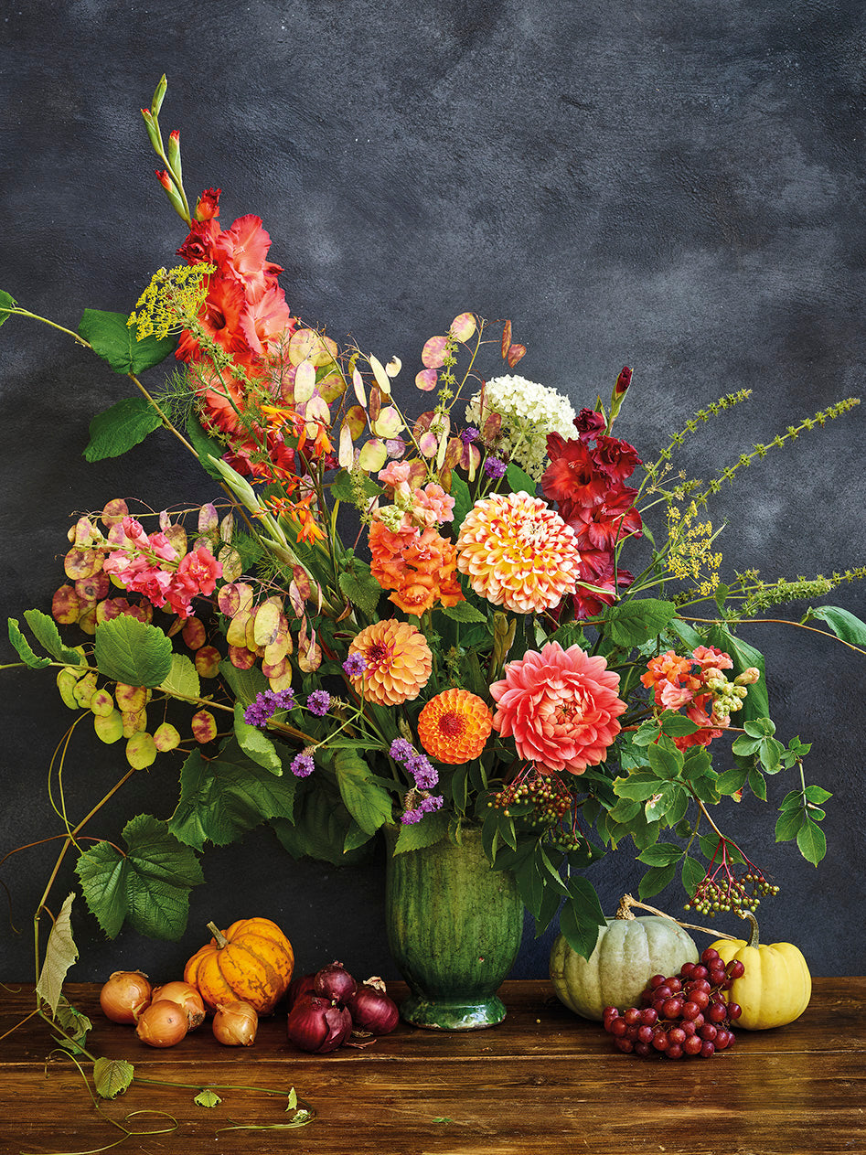 'Flowers and Fruit' Greetings Card