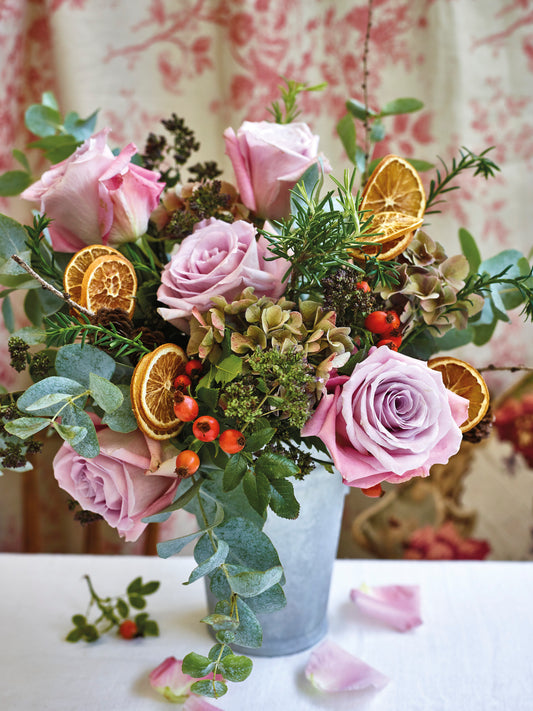 'Grace and Faith Bouquet' Christmas Card