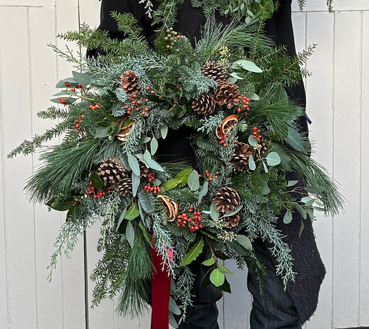 Christmas Wreath Making Workshop - 10.30am Tuesday 2nd December 2025