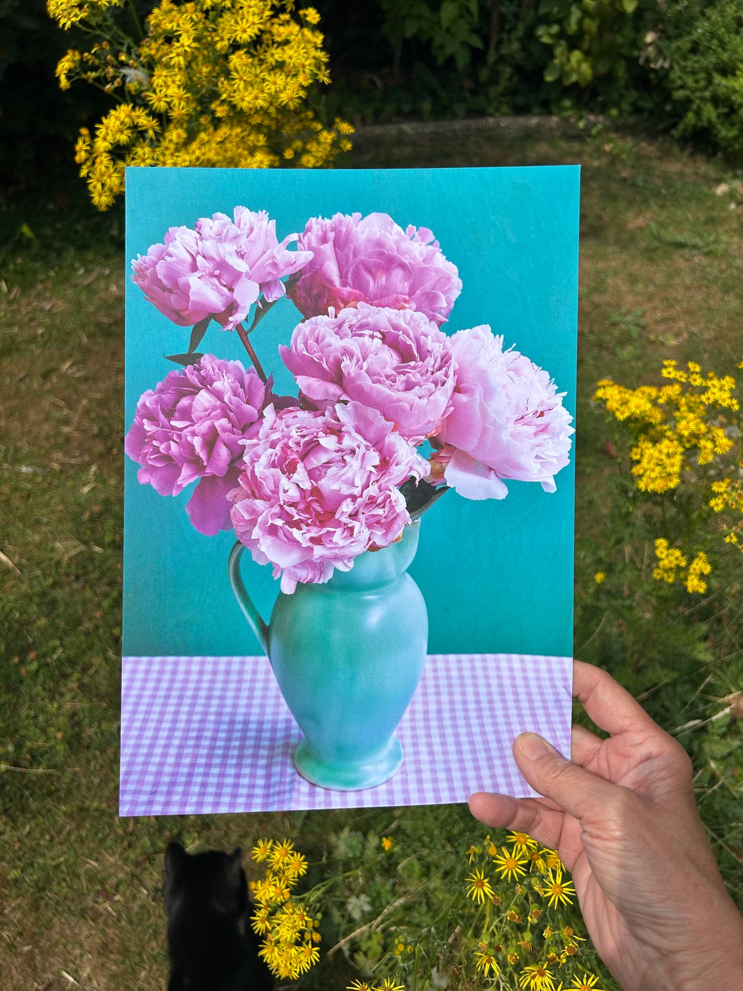 'Jug of Pink Peonies' Limited Edition Print