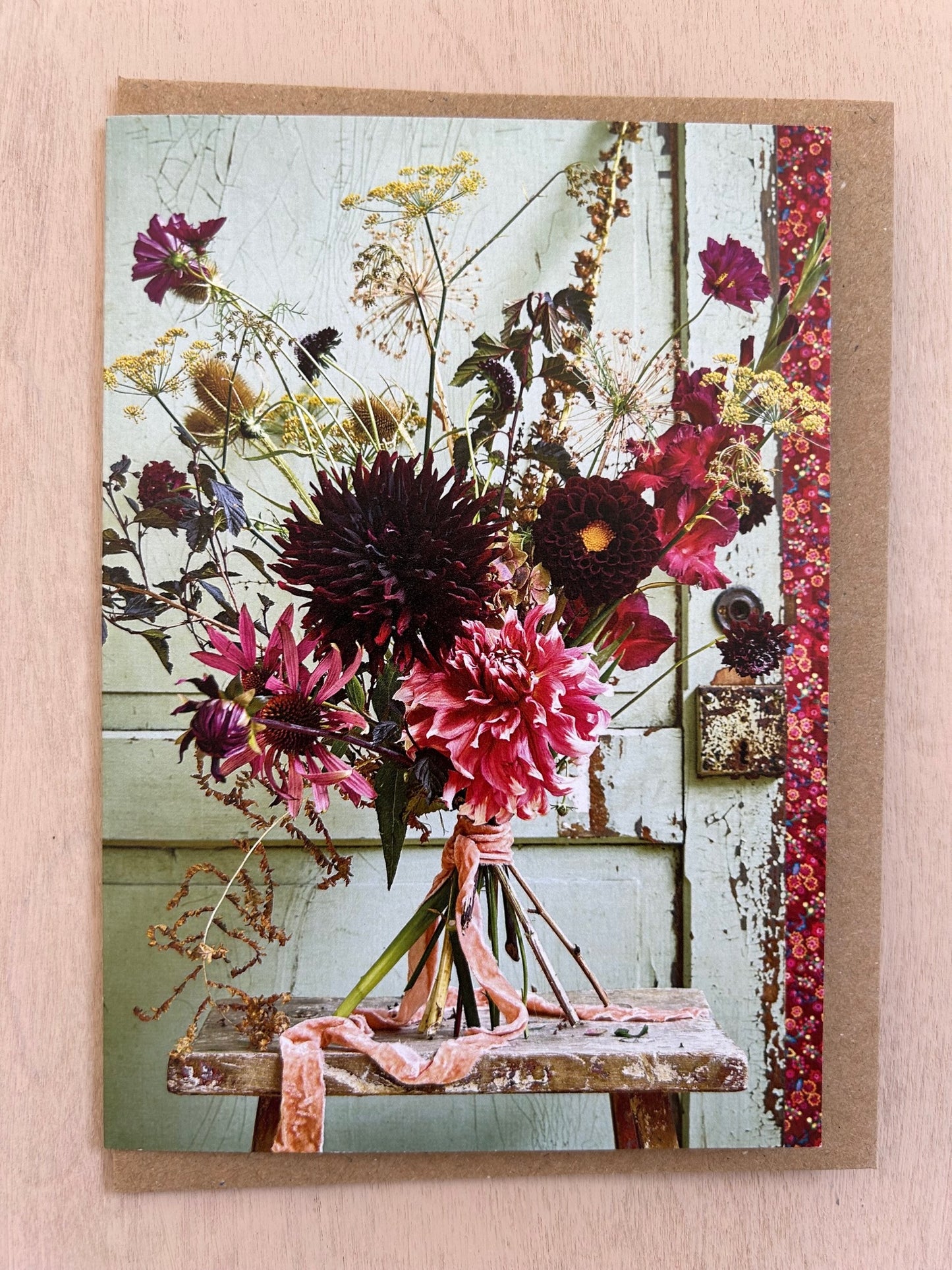 Set of 4 Painterly Petal Cards