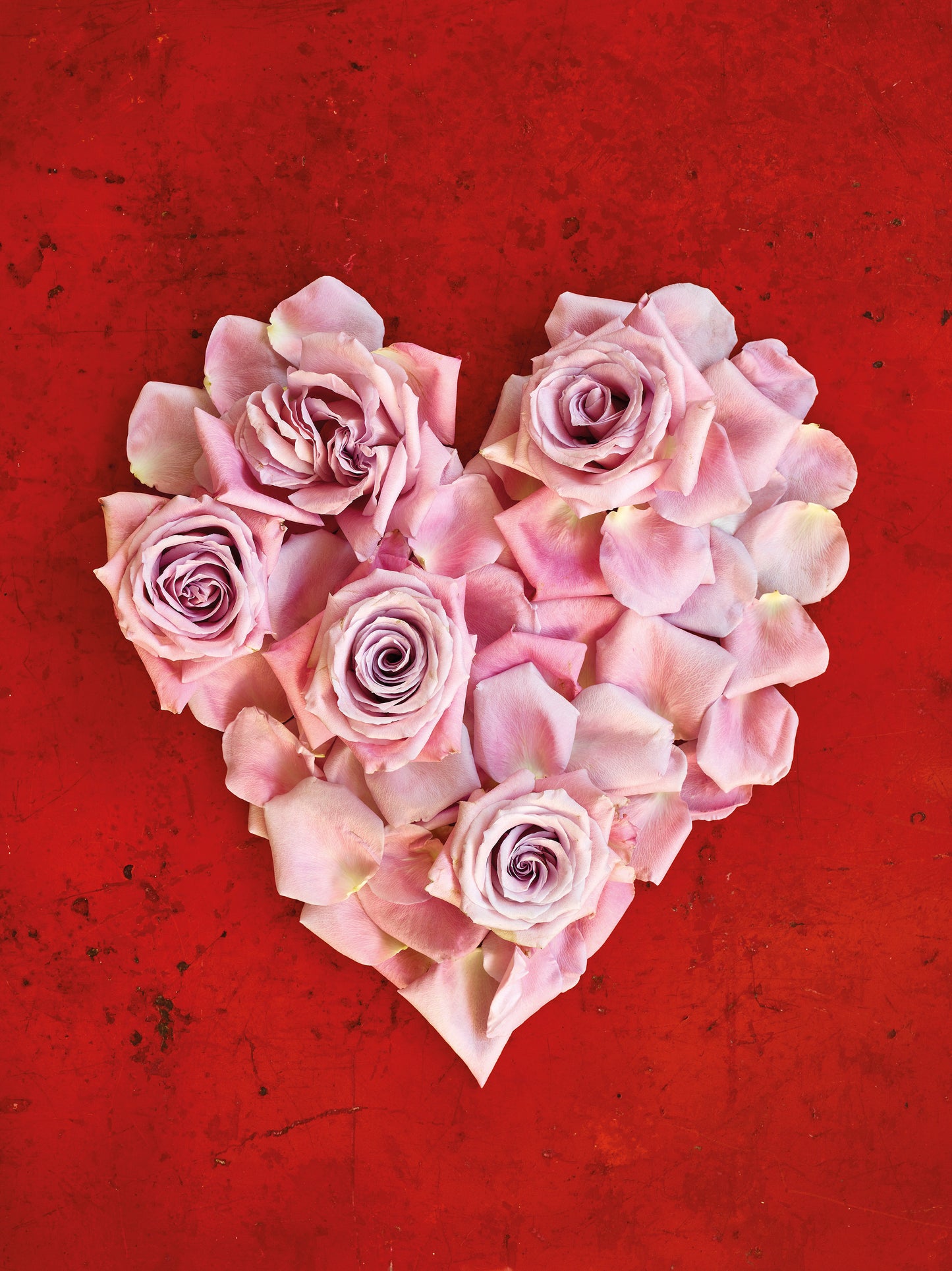 'Rose Love Heart' Valentine Card