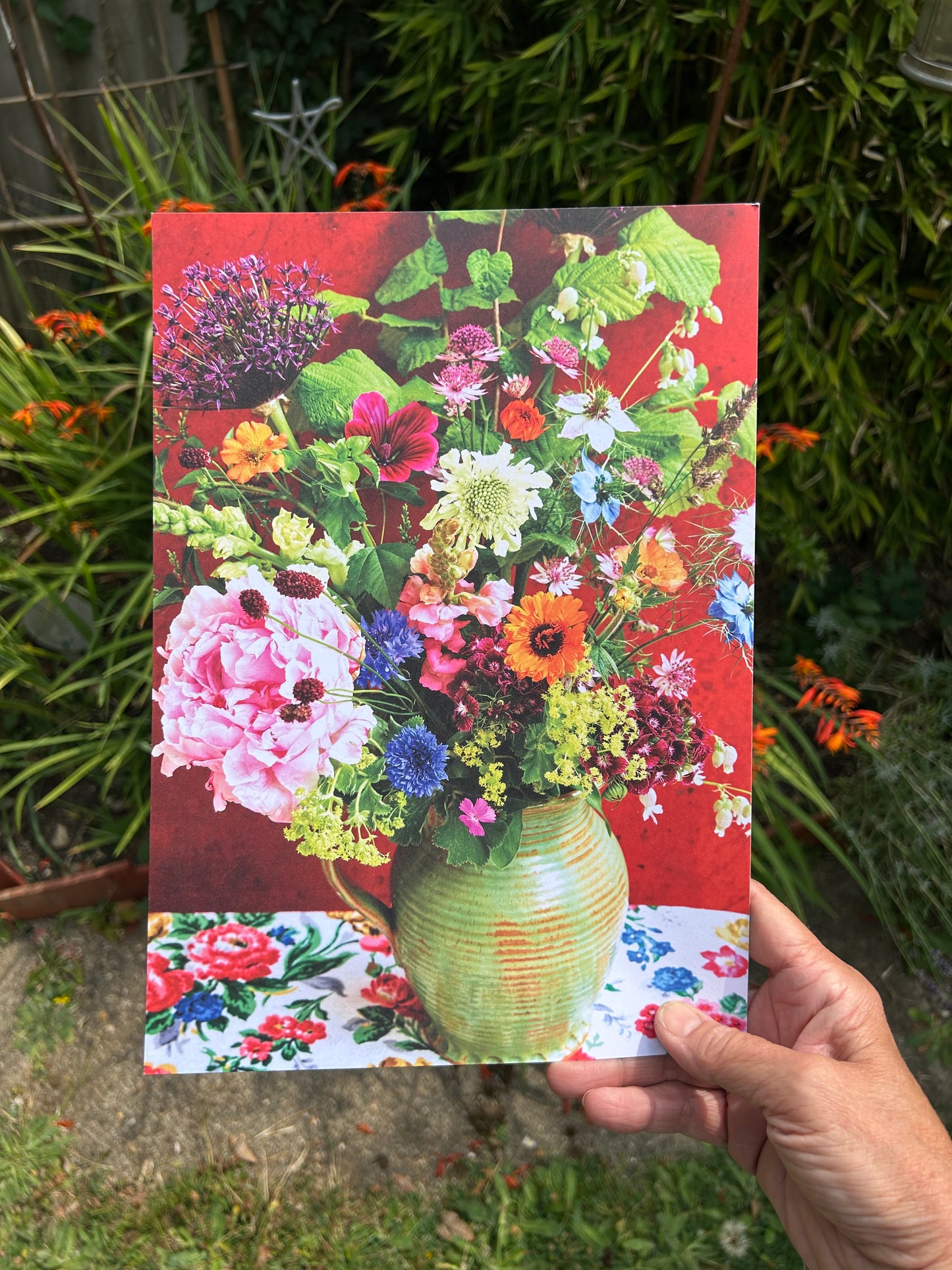 'Jug of Summer Flowers' Limited Edition Print